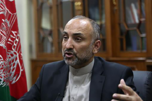 Atmar Leaves for Pakistan  with High-Ranking Delegation